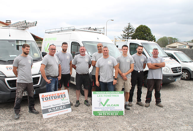 Équipe Auvergne Toitures Vulcain - Puy-de-Dome (63)