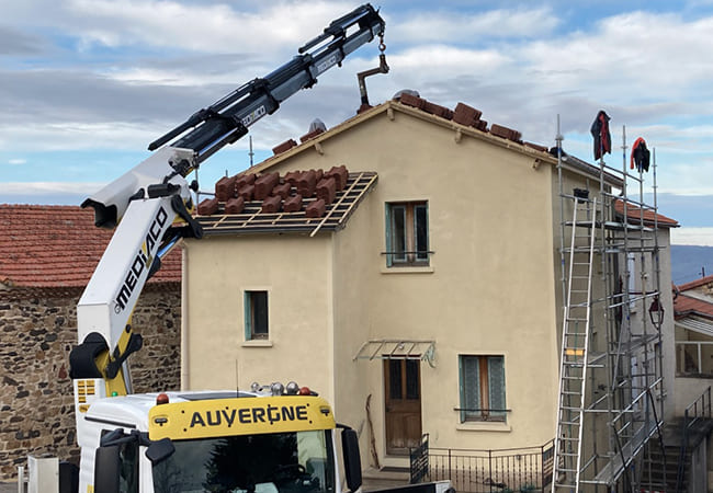 Auvergne Toitures Vulcain charpente